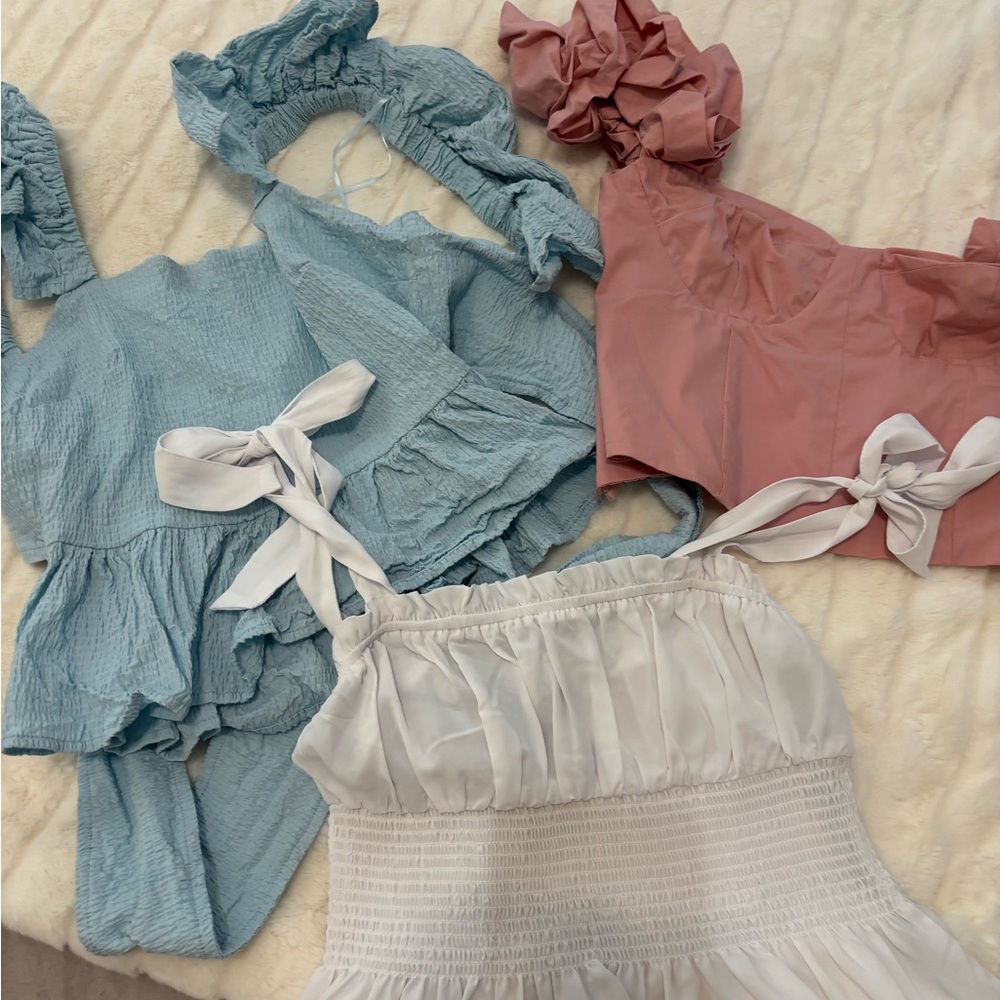 Ruffle Top Trio